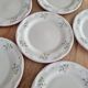 Set of 6 floral dessert plates