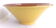 Saladier céramique marron et ellipse jaune