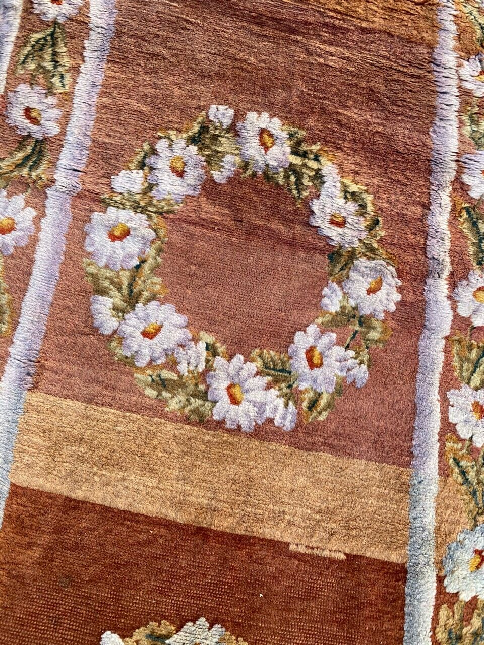 Old European soapwork corridor carpet 87x245 cm
