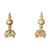 LARGE ANDirons