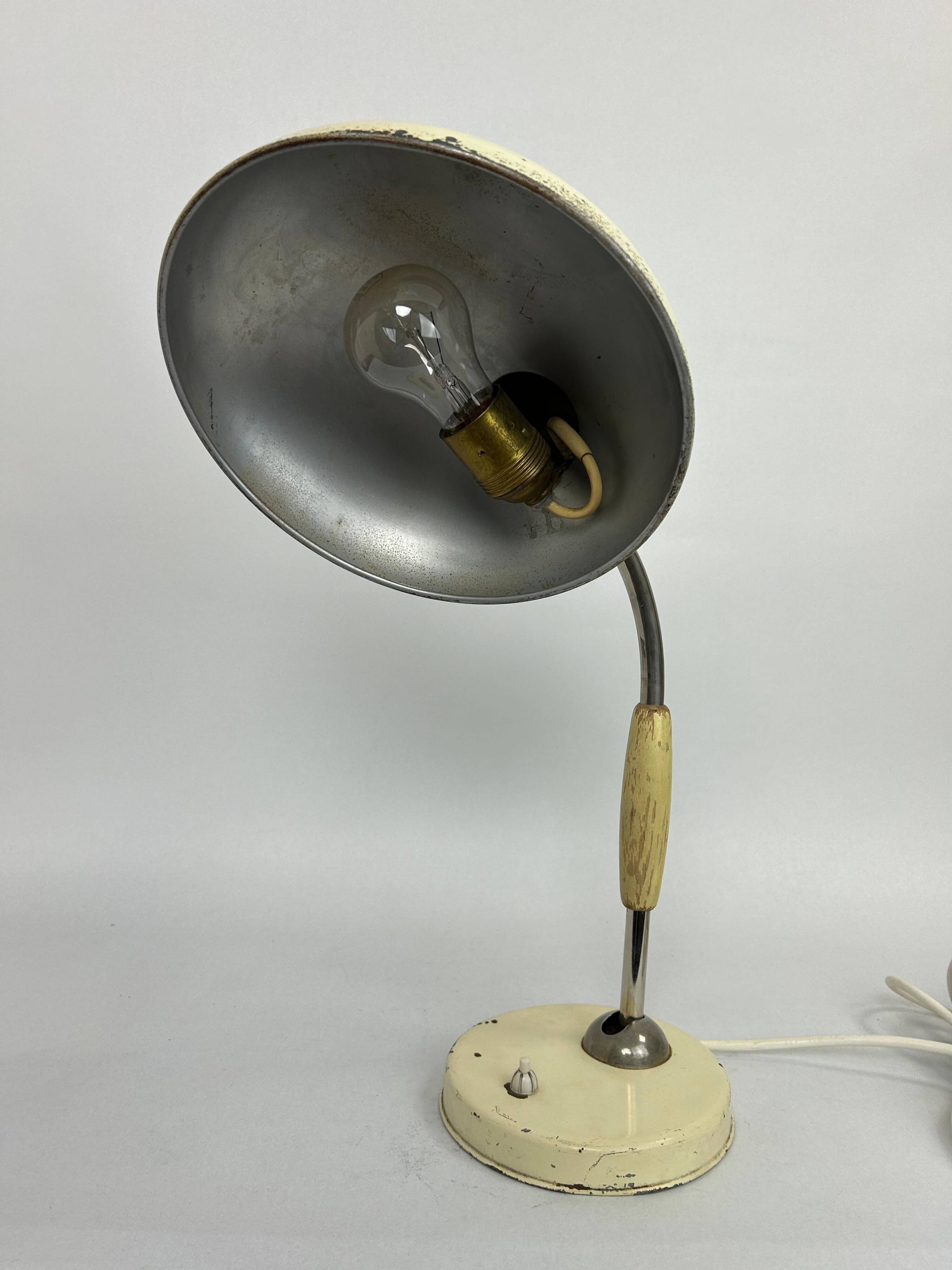 Bauhaus table lamp by Christian Dell for Koranda OVE Austria