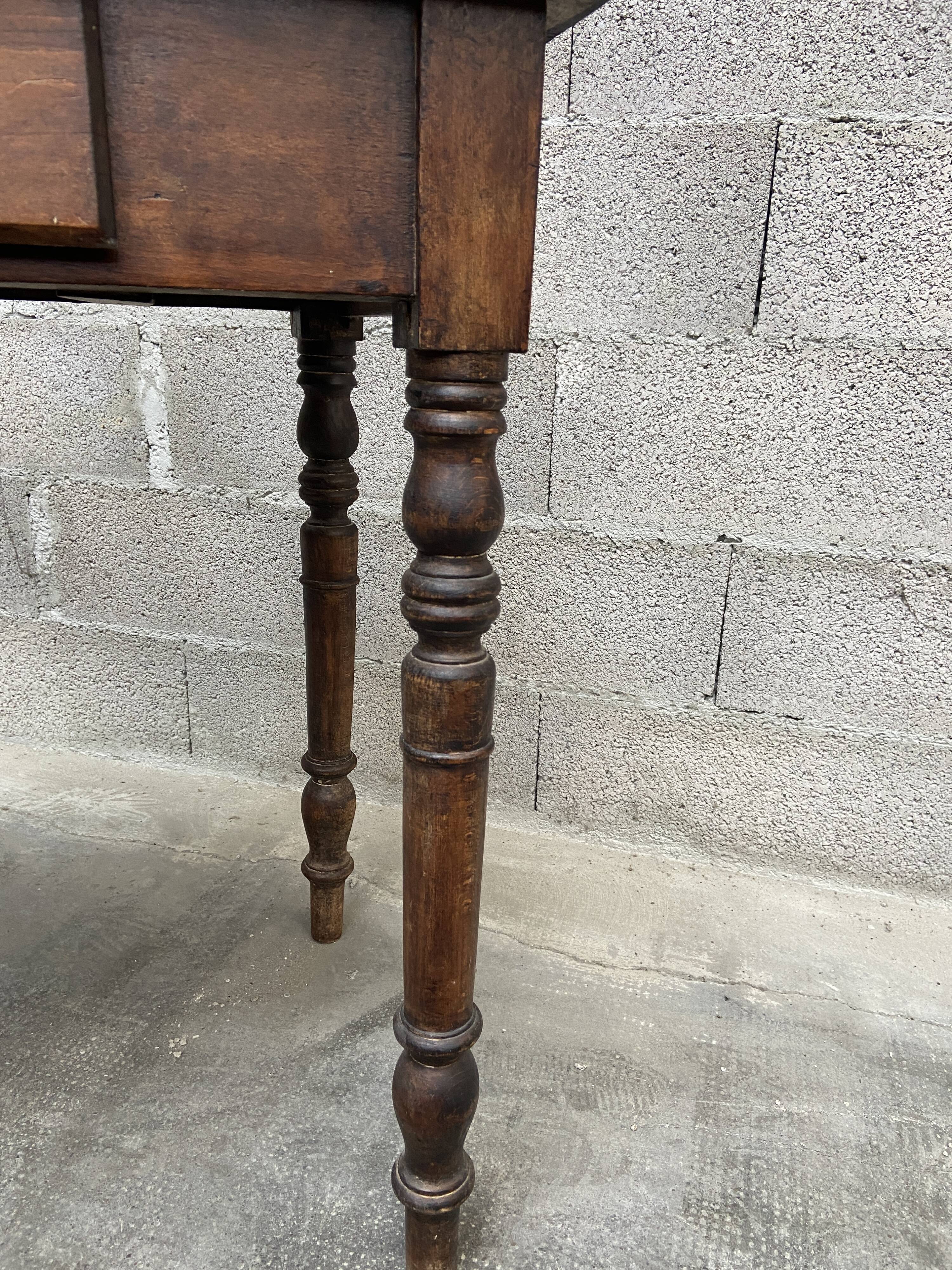 Small farmhouse table in fir 1930