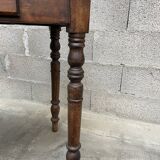 Table de ferme en sapin 1930
