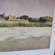 Watercolour by Michel Roubille, Saint Colomban 1977