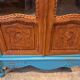 petite vitrine de style rocaille