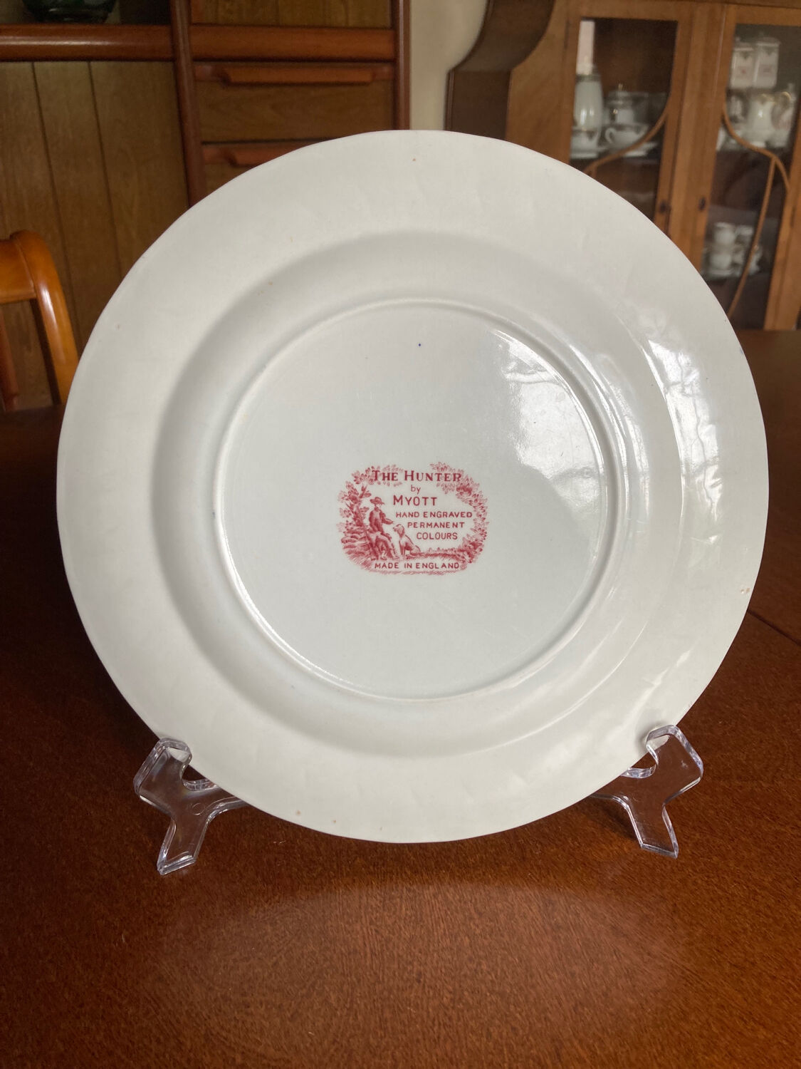 Assiette anglaise Myott The Hunter