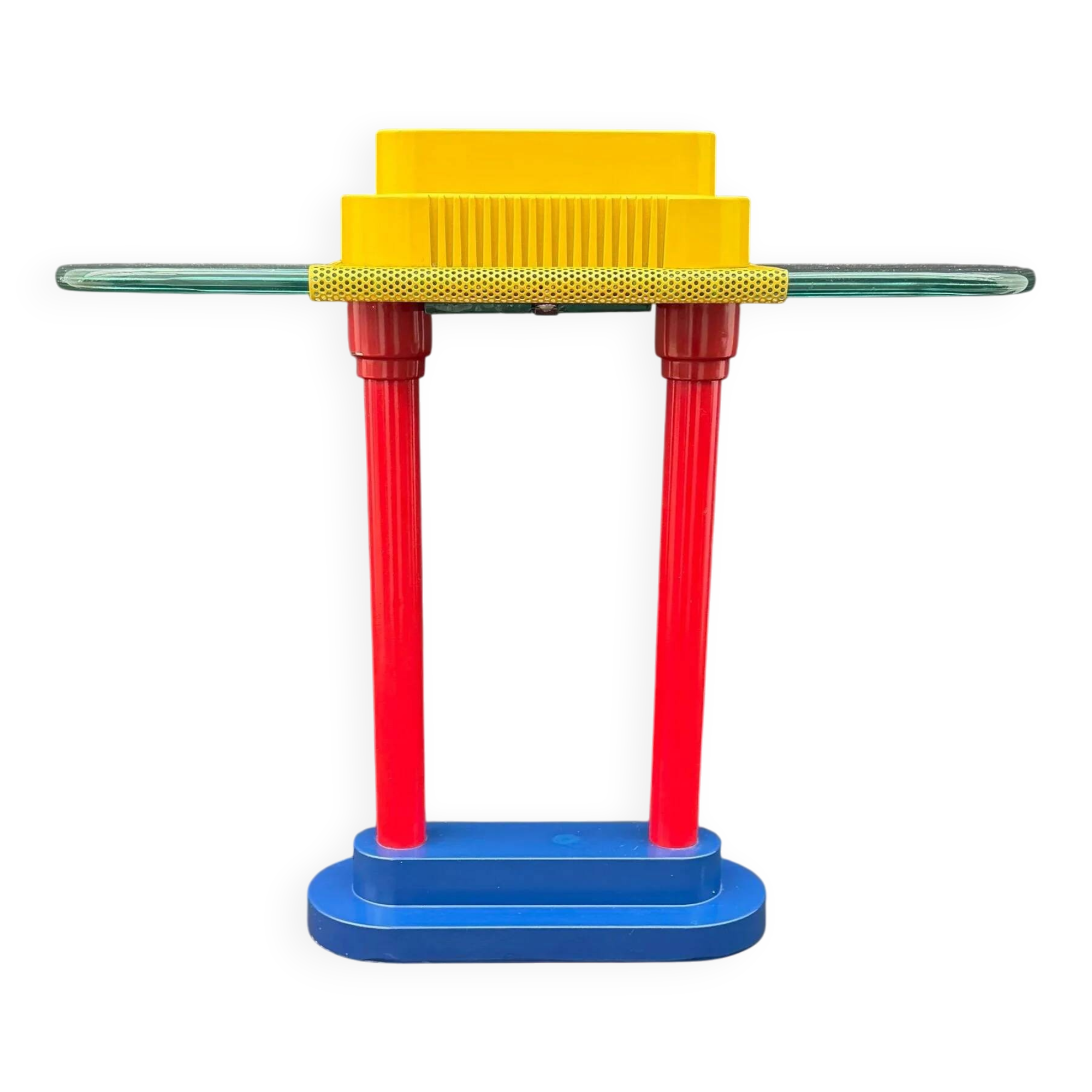 Memphis style lamp by Robert Sonneman for George Kovacs, 1980