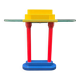 Memphis style lamp by Robert Sonneman for George Kovacs, 1980