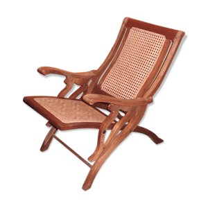 Fauteuil colonial pliant