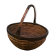 Vintage rattan basket