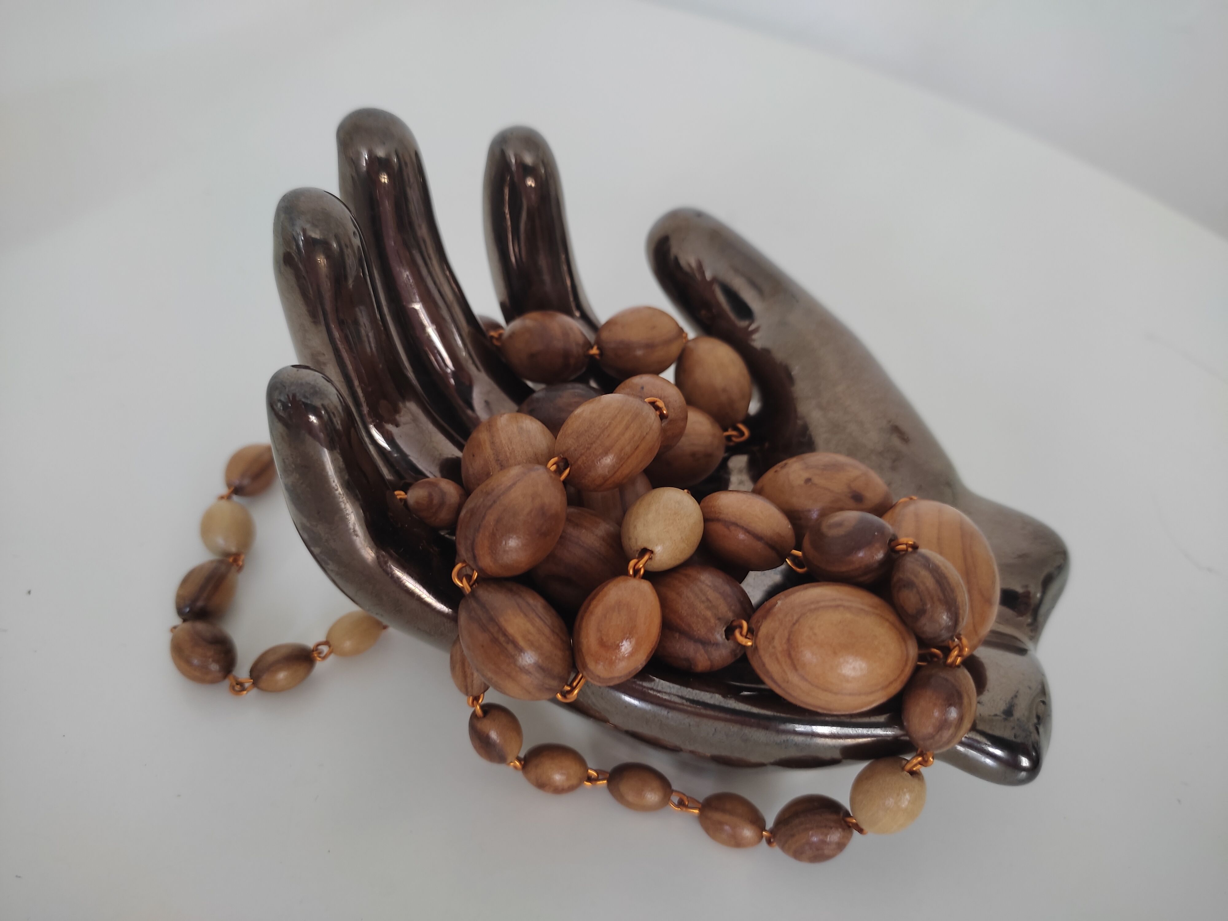 Empty ceramic hand pocket