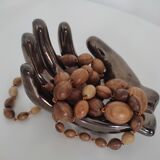 Empty ceramic hand pocket