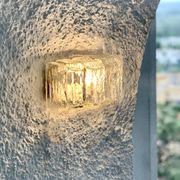 Pair of Murano glass wall lamps