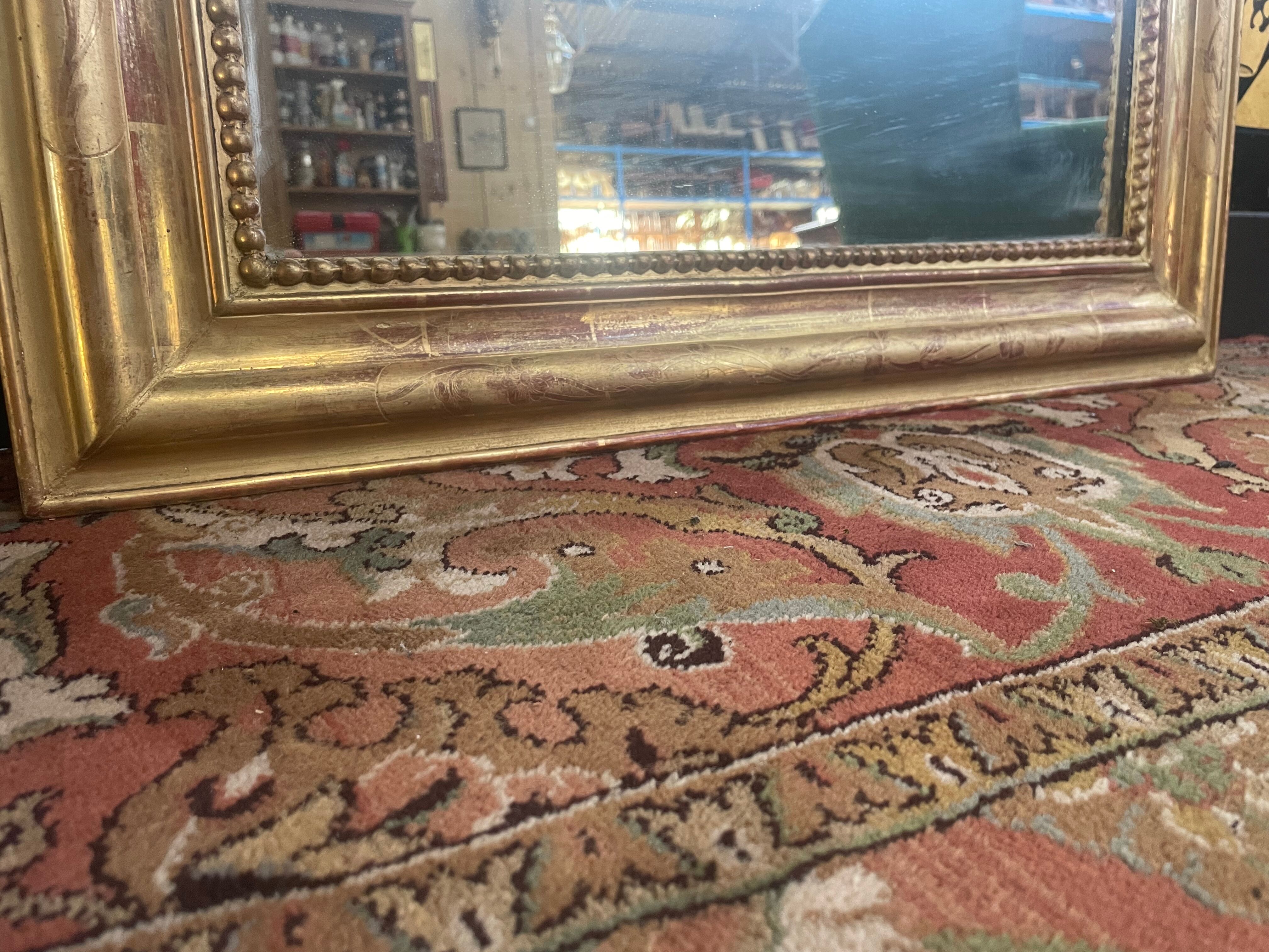 Louis Philippe era mirror 100x69cm