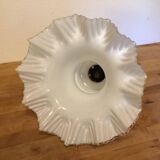 Opaline glass pendant light