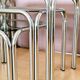 Italian nesting tables chrome "in perfect condition"