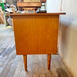 Scandinavian oak desk 1950 1960