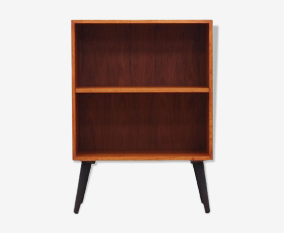 Bibliothèque en teck, design danois, années 1970, Danemark