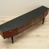 Walnut lowboard, Danish design, 1960s, production: Denmark