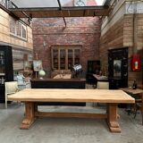 Very large solid oak farmhouse table