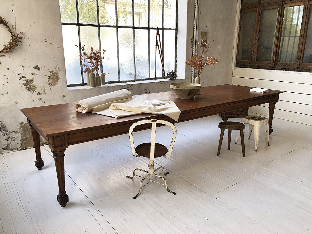 4m XXL oak farm table