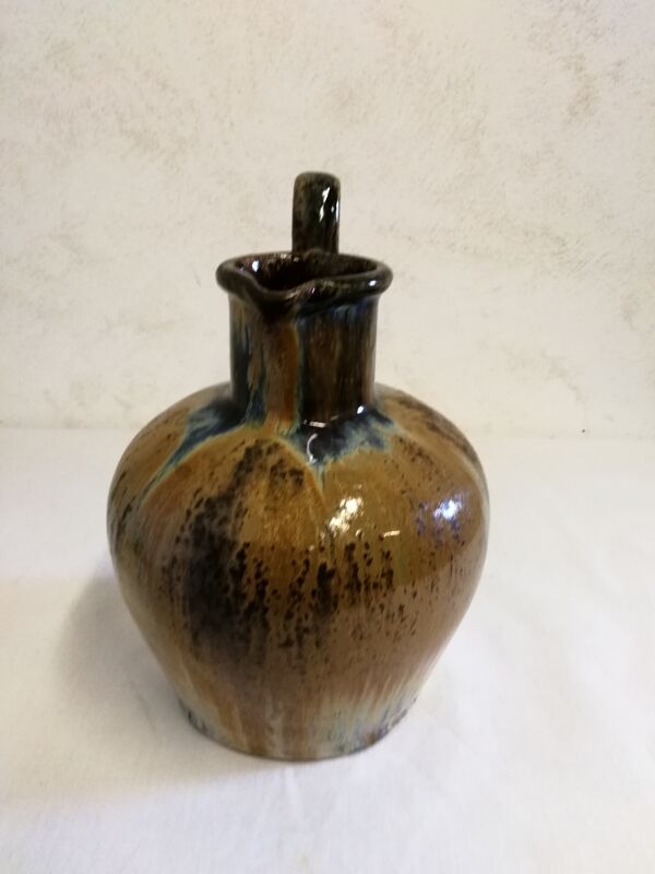 Pichet / Cruche En Grès Vernissé