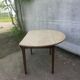 Table ronde rabattable