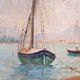 Old paintings signed, Marine nineteenth century