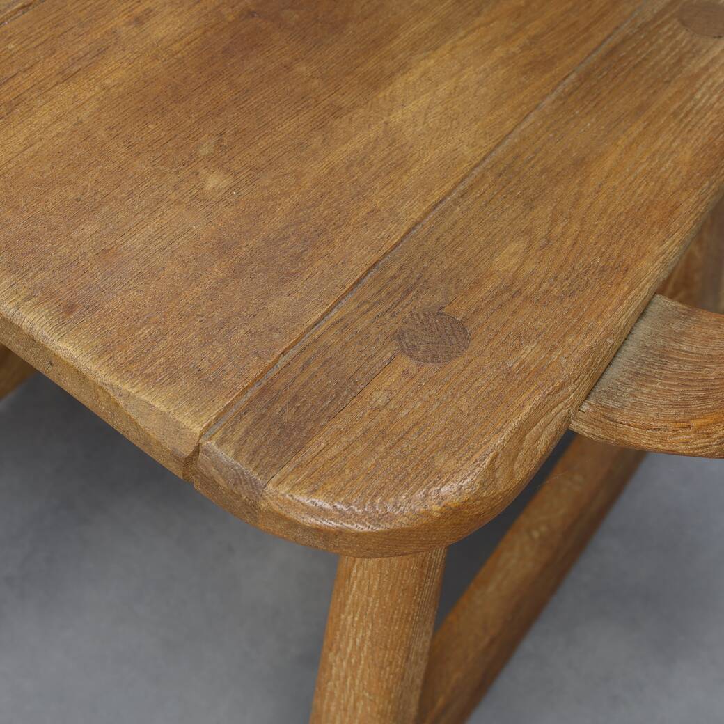 Brutalist Rocking Chair by De Puydt, 1970s