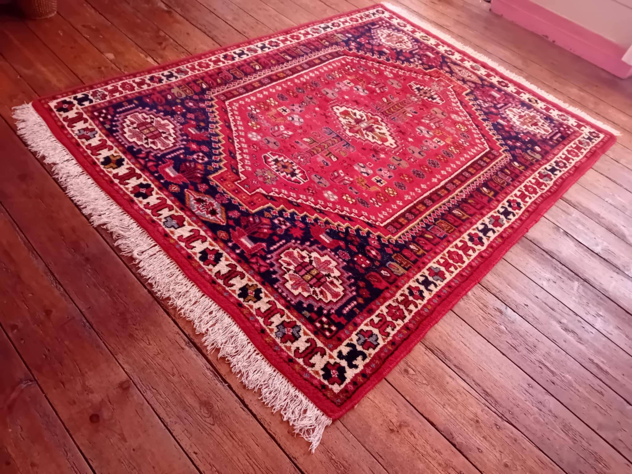 Handmade Indo Abadeh Rug 239x179cm