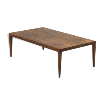 Table basse en palissandre par Severin Hansen pour Haslev Møbelsnedkeri