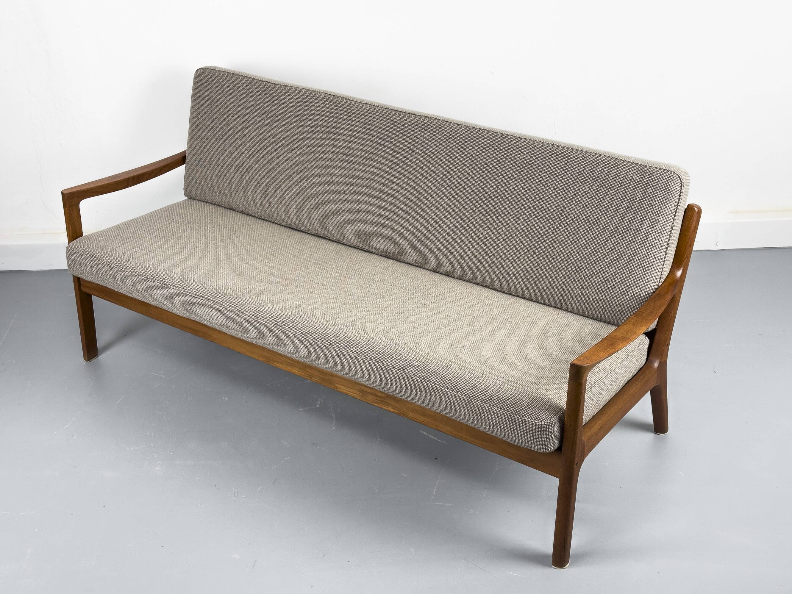 Teak 3-Seater Senator Sofa by Ole Wanscher for France & Søn, 1964