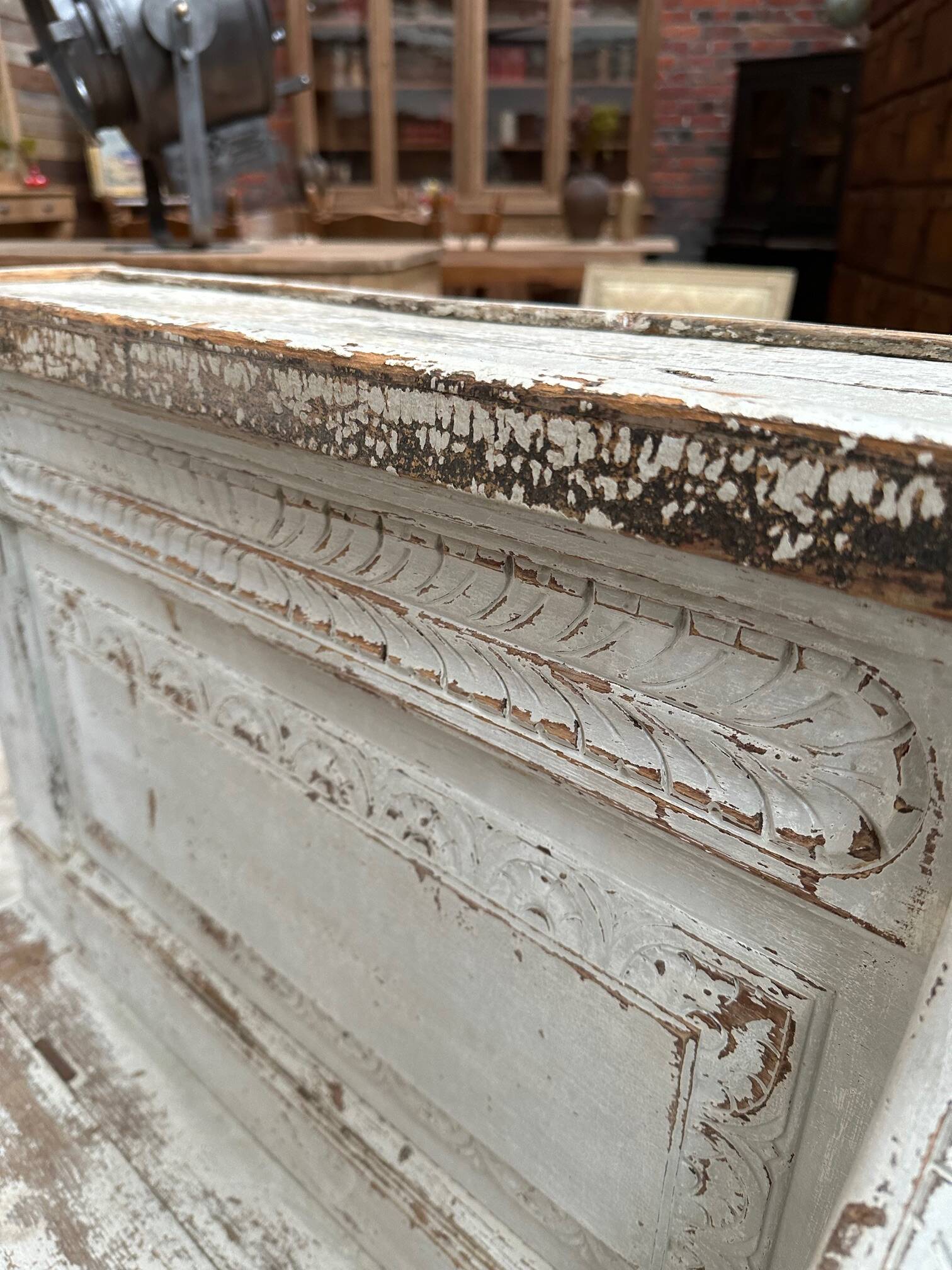 19th century church bench