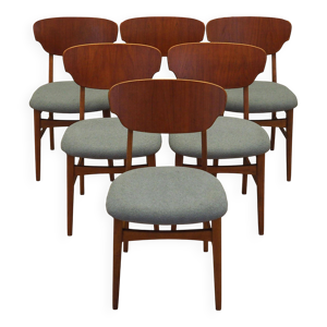 Ensemble de six chaises