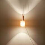 Danish adjustable teak wall lamp