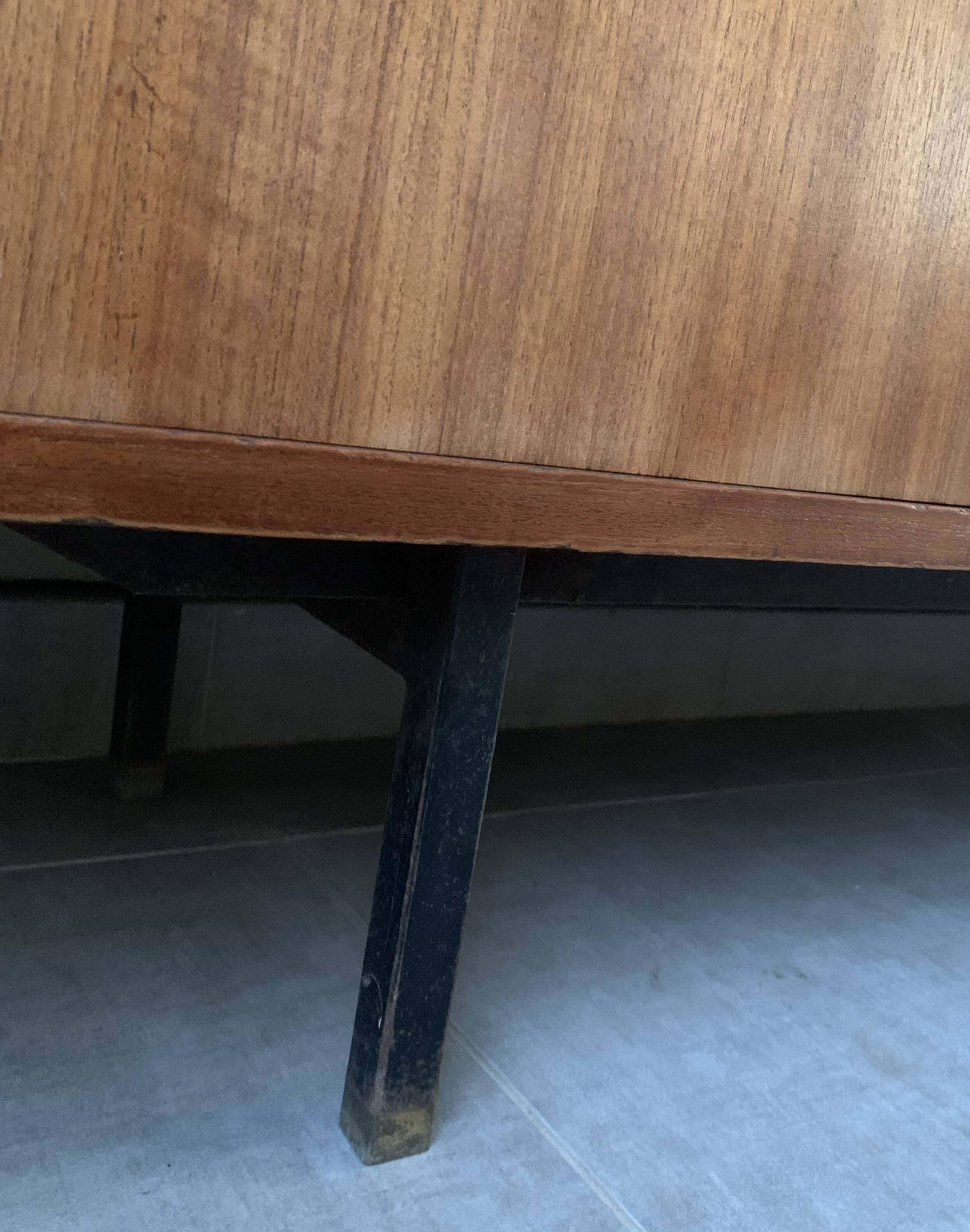 Vintage Scandinavian teak sideboard from the 60s