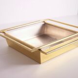 centerpiece, potpourri or golden brass planter