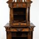 Petit Buffet Deux Corps en Noyer Massif, style Renaissance – Milieu XIXe
