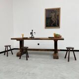 Monastery farm table in oak 1900
