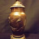 Japan bronze lamp foot