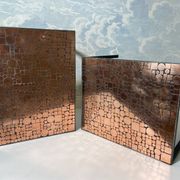 Tables gigognes en cuivre par Herbert Hirche pour Rosenthal, Allemagne, années 1970