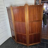 3-panel mahogany screen