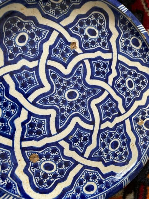 Duo of Berber ceramic cuts