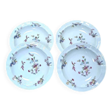 4 deep plates Bernardaud model Chantilly