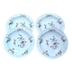4 assiettes creuses Bernardaud modèle Chantilly