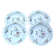 4 assiettes creuses Bernardaud modèle Chantilly