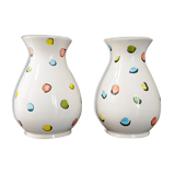 Pair of vases to peas 1950