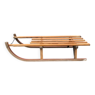 Wooden sled