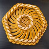 Vallauris trivets, knife holders and bottle coasters