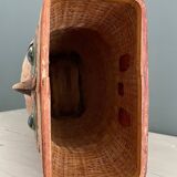 Vintage umbrella stand in the shape of an owl